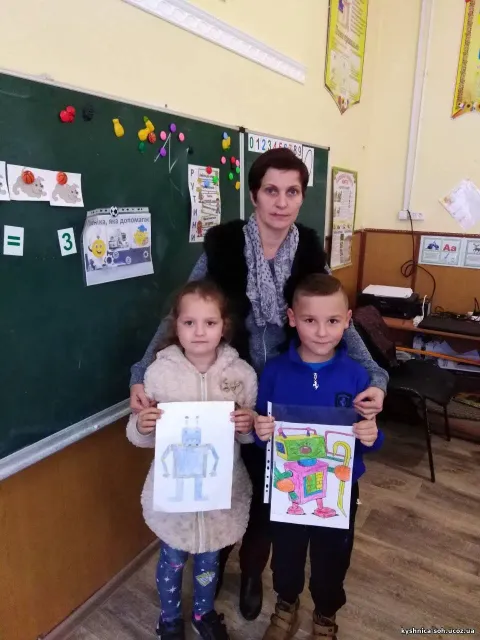 Фото 1 з 4: Нова українська школа. Тиждень "Техніка, яка допомагає"